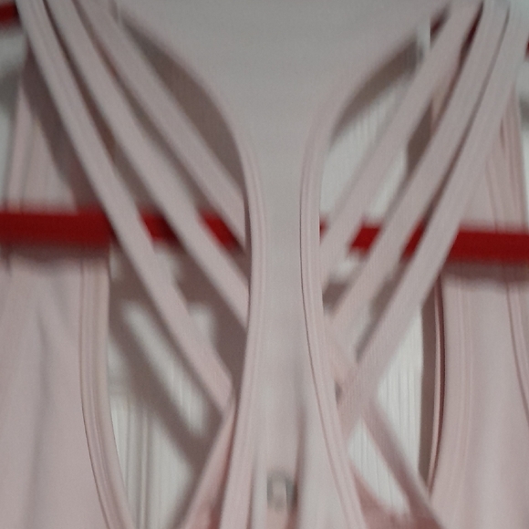 Pink Backless Tank Top with Strappy Detail - Picture 5 of 7